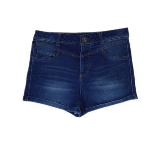 Wishful Park High Rise Rolled Cuff Stretch Jean Shorts